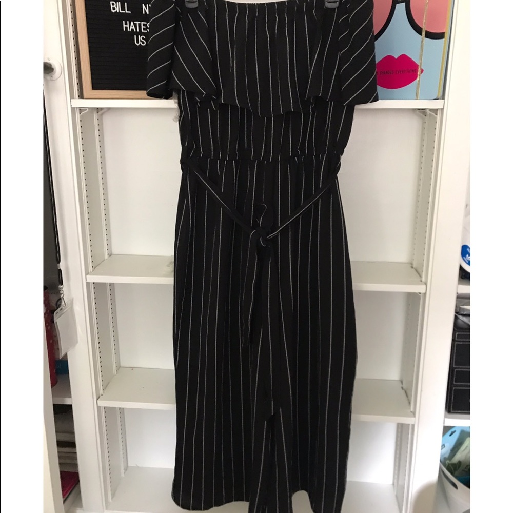 Off the shoulder jumpsuit